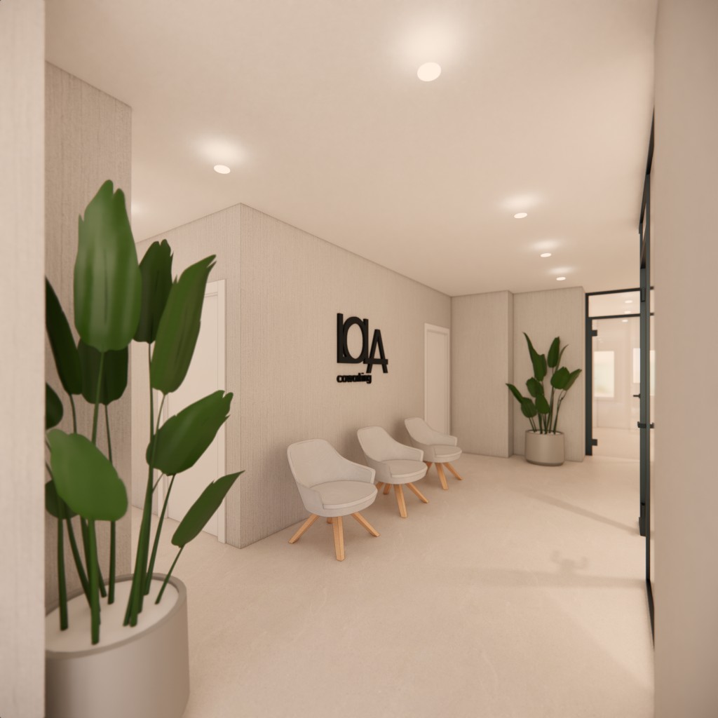 Zona de espera (otro ángulo) – Lola Coworking Calle Lima